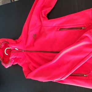 Northface fleece lined zippered hoodie